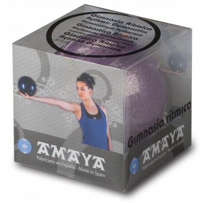 Мяч для художественной гимнастики AMAYA IRIDESCENT 400 г tecnocaucho 350520 20 см Золото-фуксия